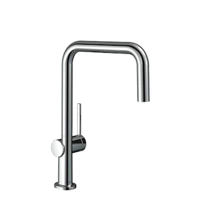 Talis N 1-Handle Deck Mount Standard Kitchen Faucet with QuickClean in Chrome