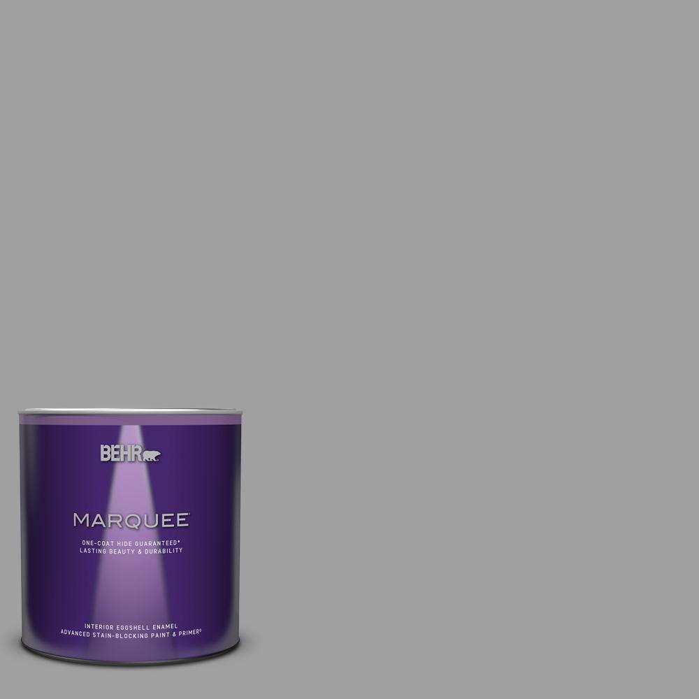 1 qt. #PPU26-06 Elemental Gray Eggshell Enamel Interior Paint & Primer