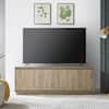 Meyer&Cross Presque 68 in. Gray Rectangular TV Stand Fits TV's up to 75 in. TV1857