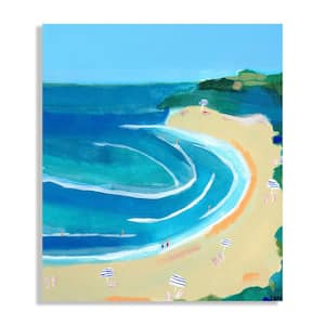 Beach Perspective I by Kate Mancini Unframed Canvas Art Print 30 in. x 26 in.