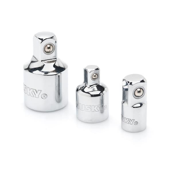 Husky 1/4 in., 3/8 in. and 1/2 in. Drive SAE and MM Extension and
