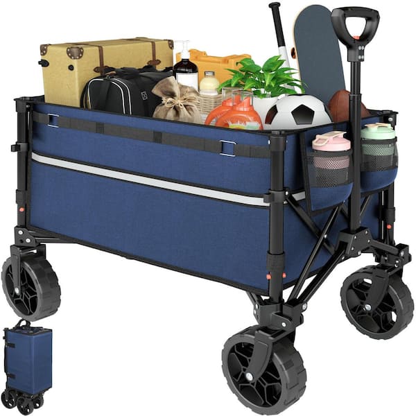 Collapsible Wagon Cart with Wheels for Outdoor Sport
