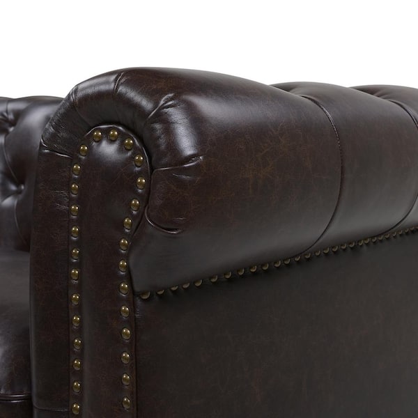 Jennifer Taylor Winston Leather Tufted, What Does Tufted Leather Mean