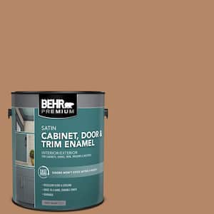 1 gal. #SC-158 Golden Beige Satin Enamel Interior/Exterior Cabinet, Door & Trim Paint