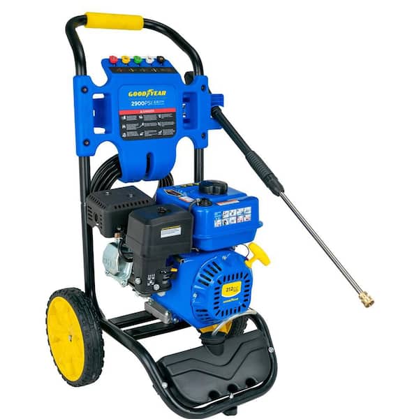 2900 PSI 2.5 GPM Cold Water Gasoline Pressure Washer with 212cc Engine