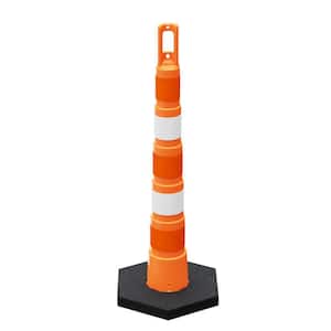 BOEN 18 in. Orange PVC Reflective Traffic Safety Cone TC-18R - The Home  Depot