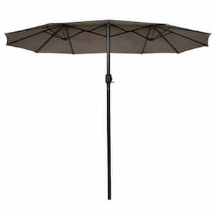 custom branded patio umbrella 16' dia. Custom Siena 100 Octagonal