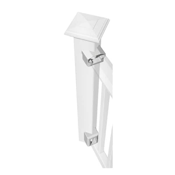 RDI White 45 Degree Level Mounting Bracket Kit - 1 Pair Original Rail