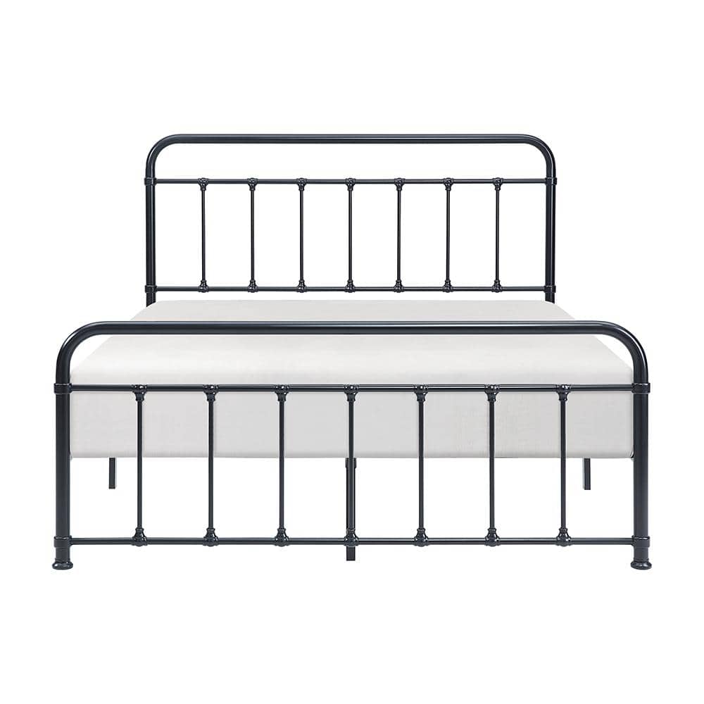 Fostoria Black Metal Frame Queen Platform Bed