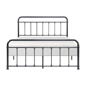 Fostoria Black Metal Frame Queen Platform Bed