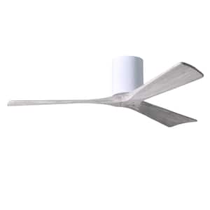 Irene 52 in. Indoor/Outdoor Gloss White Ceiling Fan with Remote Control and Wall Control