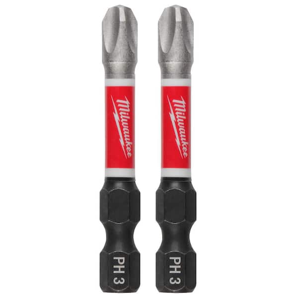 Milwaukee SHOCKWAVE Impact Duty 2 in. Phillips #3 Alloy Steel