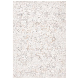 Martha Stewart Sabrina Ivory/Beige Doormat 3 ft. x 4 ft. Abstract Gradient Area Rug