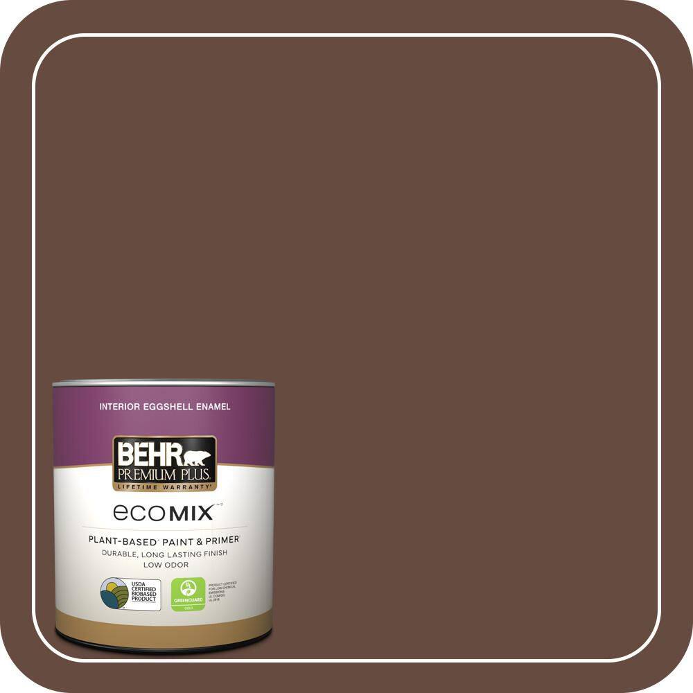1 qt. #QE-16 Earth Chicory Eggshell Enamel EcoMix Plant-Based Interior Paint & Primer product image for price tracking