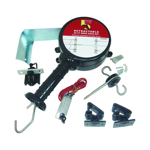 Field Guardian 20 ft. Retractable Rope Gate Kit 665243 The Home Depot