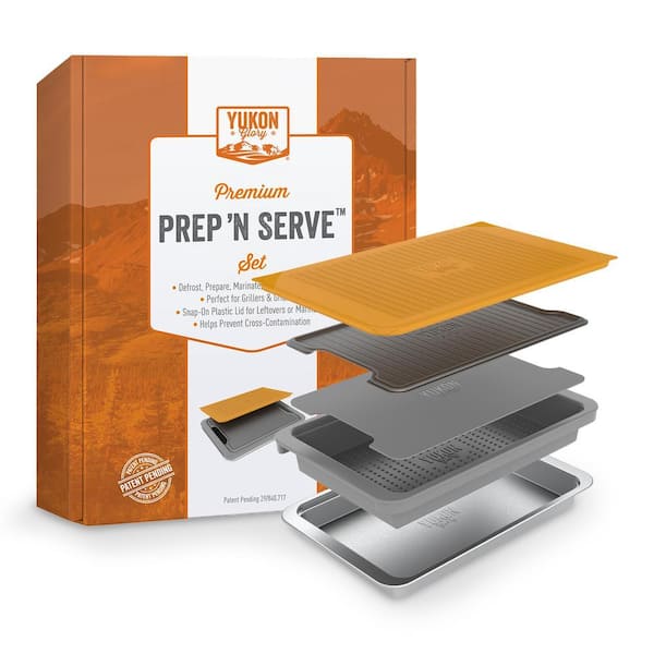 Premium Grill Prep N Serve with defrosting tray