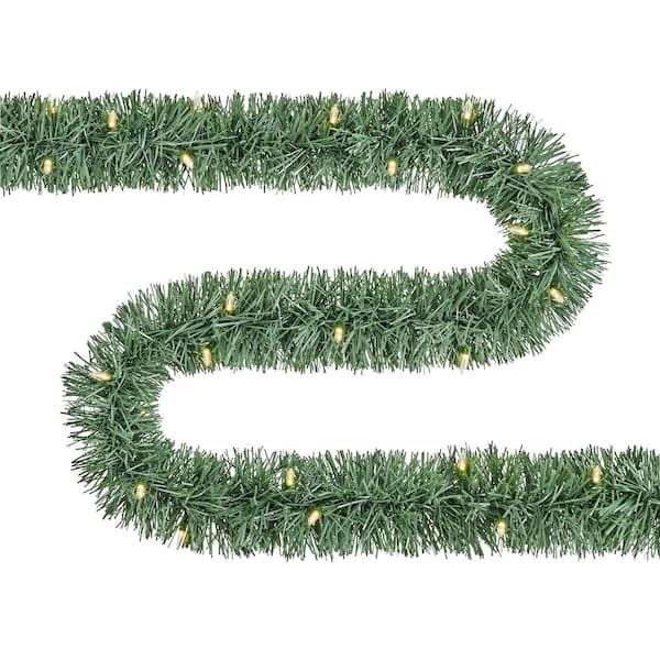 50 ft. LED Pre-Lit Roping Artificial Garland