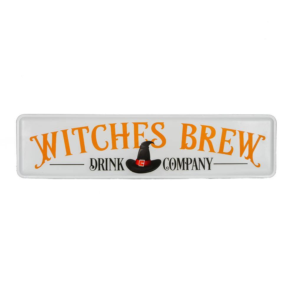National Tree Company 31 in. Halloween Witches Brew in Metal Wall Sign  RAH-1155RA21030 - The Home Depot