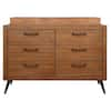 Evolur Stilnovo Mid Century Sugar Cane Double Dresser 928-SC - The Home ...