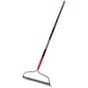 Razor-Back 60.75 in. Fiberglass Handle15-Tine Forged Steel Bow Rake 2853900