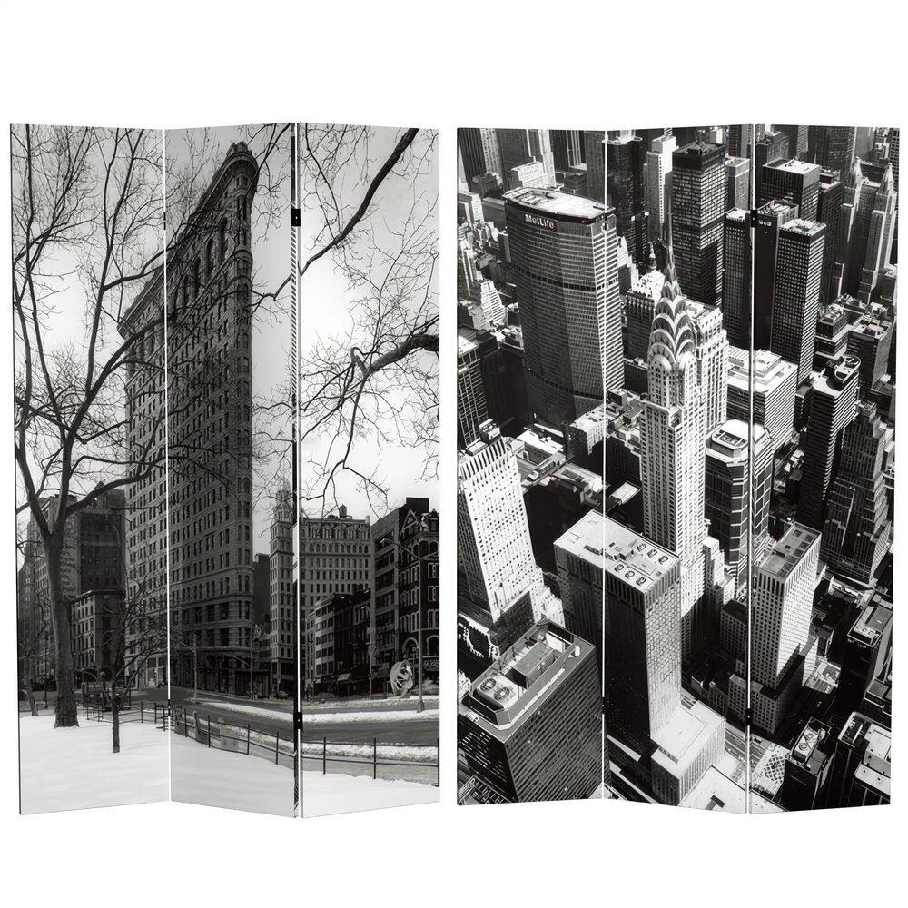 6 ft. Printed 3-Panel New York City Room Divider price history on PriceWatchPro
