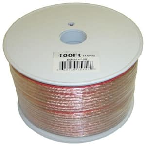Philips 100' Speaker Wire - Clear : Target