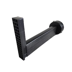 Universal Retaining Wall Block Drain Black (12-Pack)