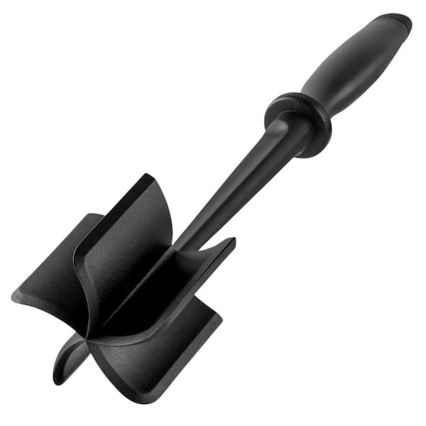 Zulay Kitchen Nylon Premium Ground Beef Chopper Tool - Black