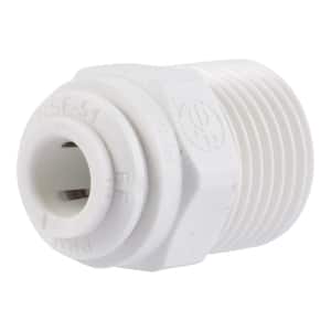 1/4 in. O.D. Push-to-Connect x 3/8 in. MIP NPTF Polypropylene Adapter Fitting