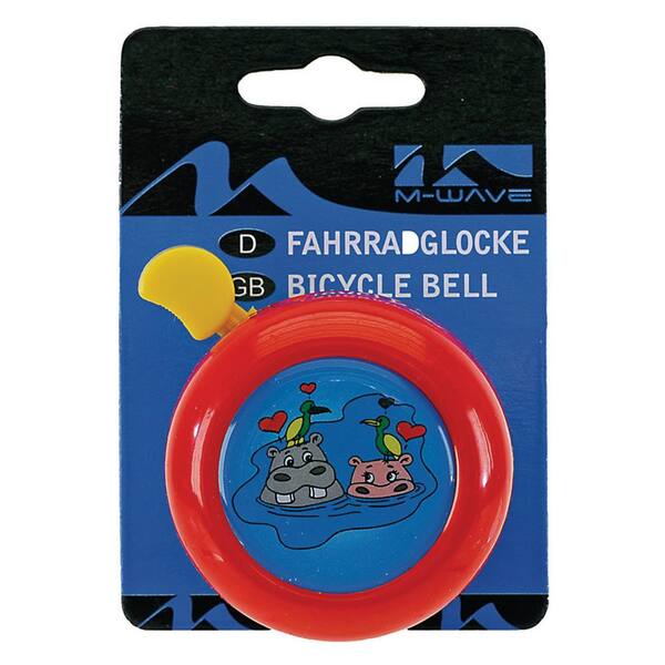 Ventura 3D Bicycle Bell in Red/Yellow