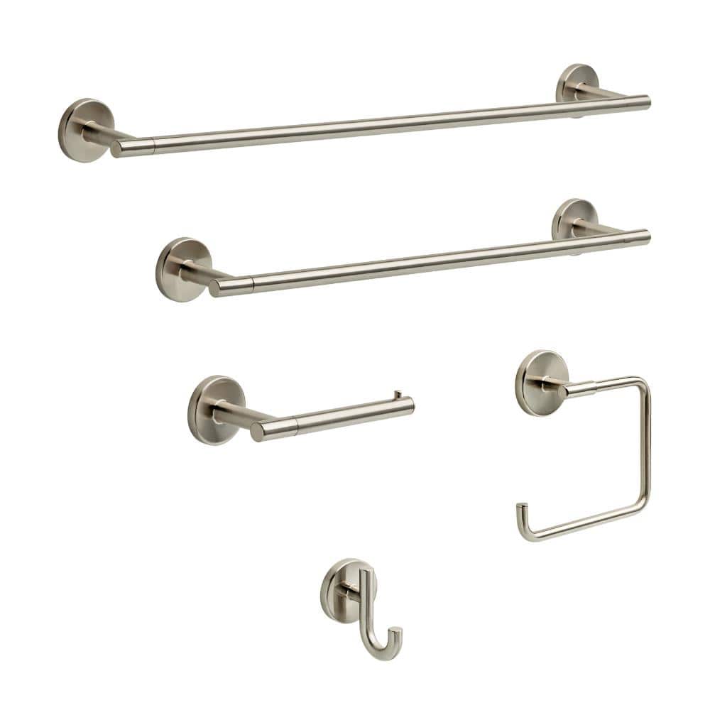Delta 24" Satin Nickel Wall Mounted Towel Bar