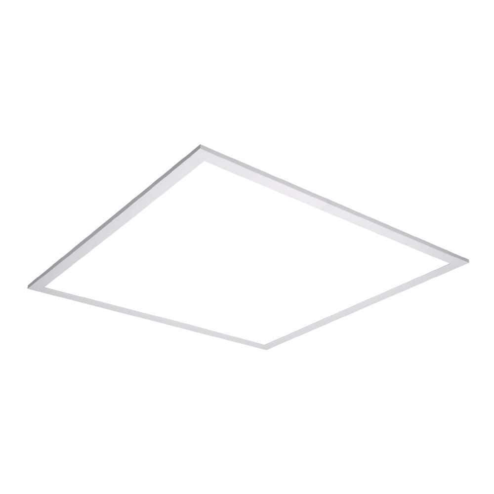 Metalux 2 ft. x 2 ft. White Integrated LED Flat Panel Troffer