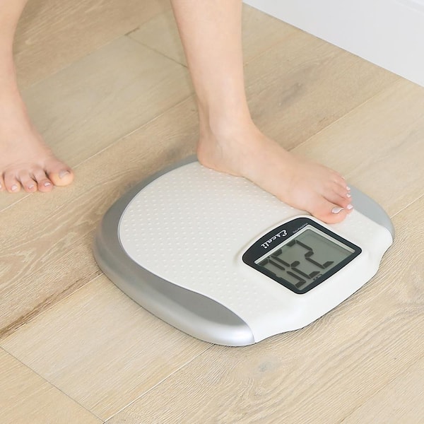 Digital Bathroom Scale with Extra Large Backlit Display