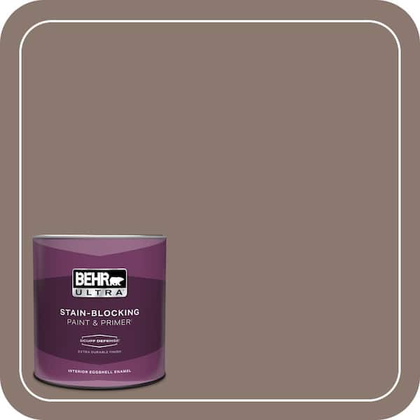 BEHR ULTRA 1 qt. #PPF-41 Cedar Plank Extra Durable Eggshell Enamel Interior Paint & Primer