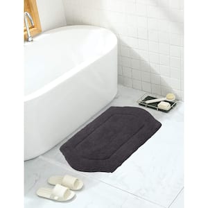 Waterford Collection 100% Cotton Tufted Bath Rug, 17 in. x24 in. Rectangle, Gray