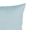 Marley Forrest Sterling Blue Solid Polyester 5 in. x 22 in. Throw Pillow