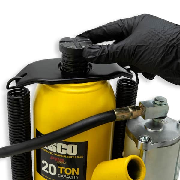 ESCO 10383 Pro Series 30 Ton Air Hydraulic Bottle Jack - 2