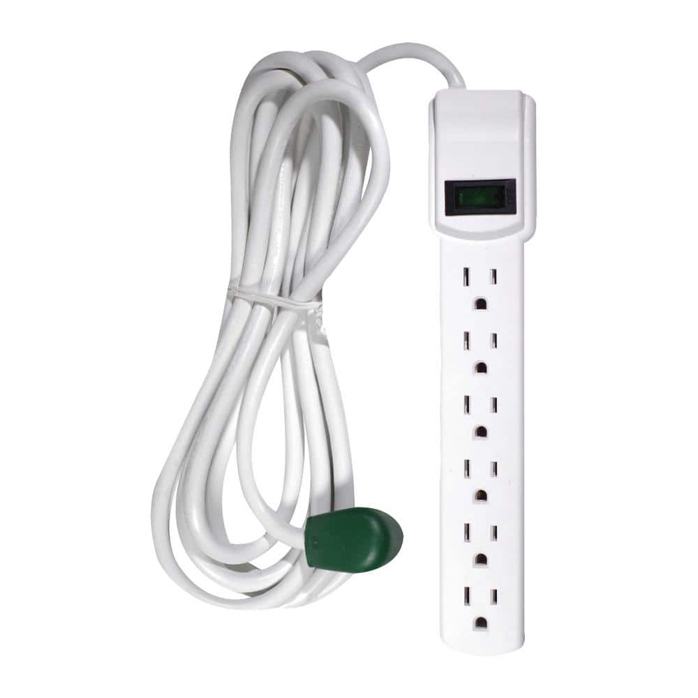 6 Outlet Surge Protector with 12 ft. Heavy Duty Cord price history on PriceWatchPro