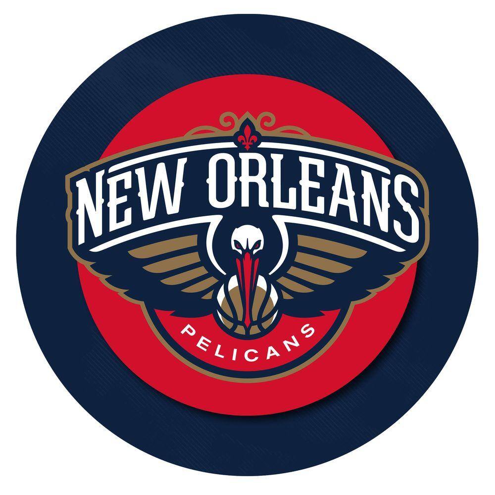 New Orleans Pelicans Blue Vinyl Swivel Bar Stool