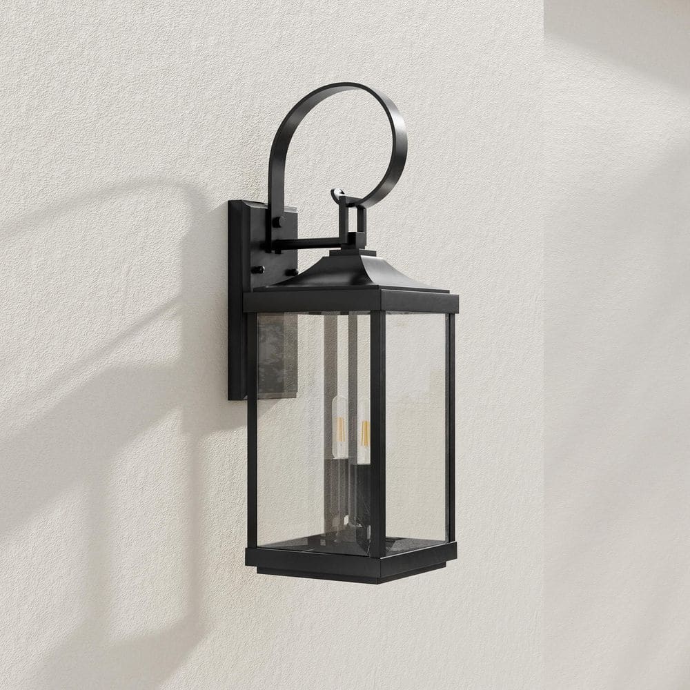 Progress Lighting Gibbes Street Collection 2-Light Textured Black