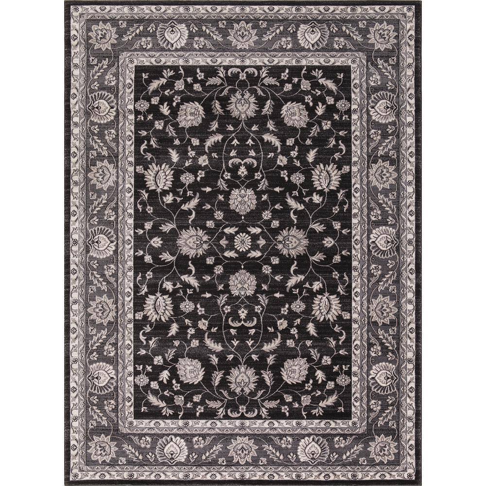Kashan Mahal Anthracite 5 ft. x 7 ft. Area Rug price history on PriceWatchPro