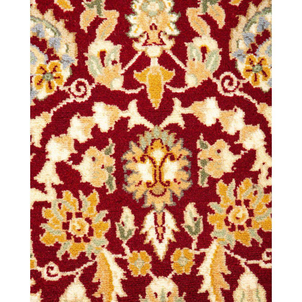 Hand-Knotted Red Wool Oriental 3x5 Area Rug