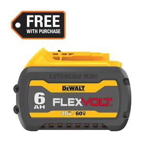 FLEXVOLT 20V/60V MAX Lithium-Ion 6.0Ah Battery Pack