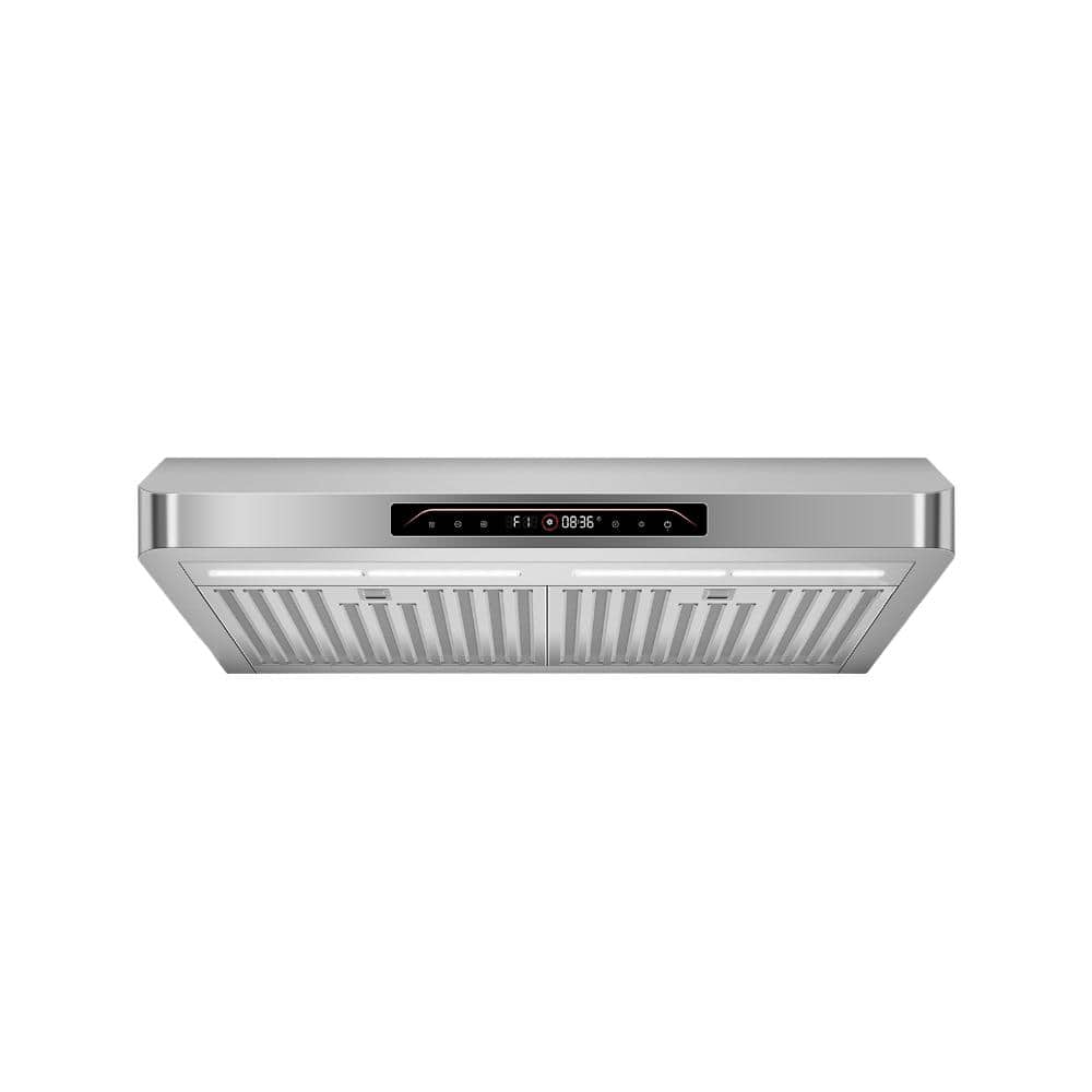 29.5 in. 900 CFM Under Cabinet Range Hood with Gesture/Remote Control and Baffle Filters in Stainless Steel price history on PriceWatchPro