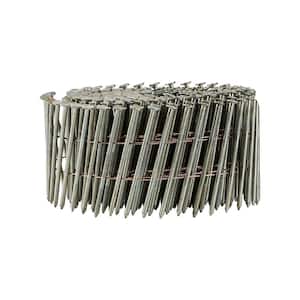 15° 0.092 in. x 2-1/4 in. Wire Collated Galvanized Ring Shank Coil Siding Nails (3600-Count)