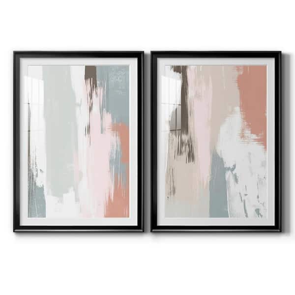 Sandstone Peel III by Wexford Homes 2-Pieces Framed Abstract Paper Art Print 18.5 in. x 24.5 in.