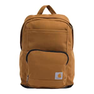 19 in. 23L Single-Compartment Backpack Brown OS