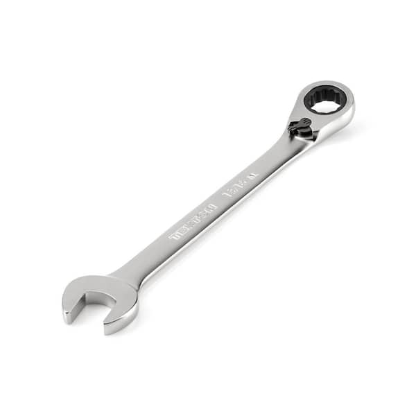 TEKTON 13/16 in. Reversible 12-Point Ratcheting Combination Wrench