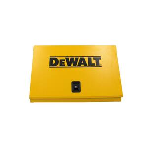 36 in. W x 17 in. D Portable Triangle Top Tool Chest for Sockets, Wrenches and Screwdrivers in Yellow Powder Coat