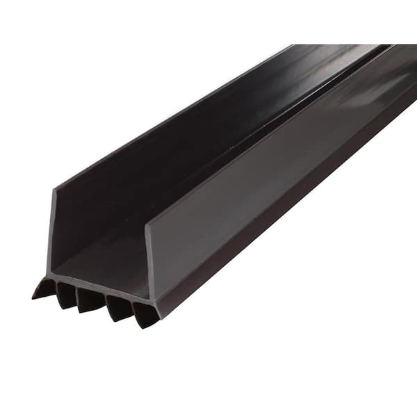 M-D Building Products DENY 2-3/8 in. x 36 in. Brown Under Door Seal Weatherstrip